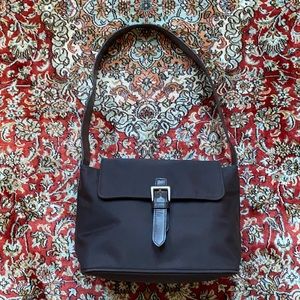 ICB handbag with leather strap